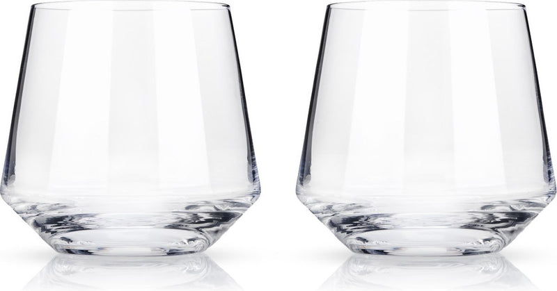Viski raye cocktailglas - kristal - 354ml - 2 stuks