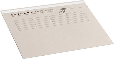 Jalema dossieromslag secolor tree-free voor ft a4 (22,5 x 31 cm) met tabrand, beige