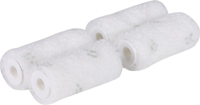 Copenhagen pro microvezel aflakroller - 9 mm vacht - 12 cm - dubbel dik - (4 stuks)