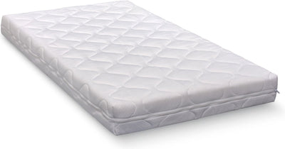 Abz bedladematras 90 200 10 cm - stevige matras voor stapelbedden en bedlades- gerold