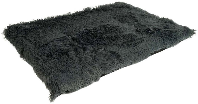 Duvo plus snug - benchkussen - m - 76x53x7cm - donkergrijs - zacht - wasbaar