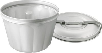 Dr. oetker stoompan voor pudding desserts - aluminium - ø21 x 165cm