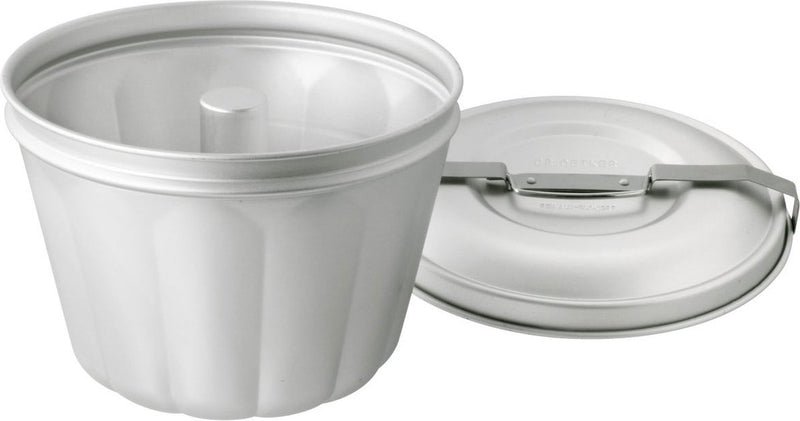 Dr. oetker stoompan voor pudding desserts - aluminium - ø21 x 165cm