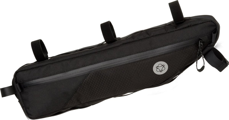 Agu venture - frame tas - 3l - tube frametas - zwart - waterafstotend - gerecycled polyester - 3m reflectie - ykk ritssluiting - hydratatie poort