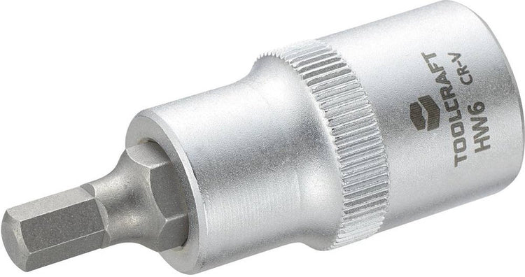 Toolcraft 816156 inbus dopsleutel-bitinzet 6 mm 1 2 (12.5 mm)