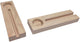 Playwood houten tegelhouder waxinelichthouder decoratie accessoire.