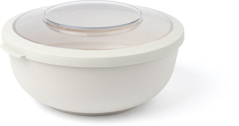 Amuse tylla oat lunchbox - 2000ml – lunchtrommel – lunchbowl met deksel - perfect afsluitbare vershoudbakje - saladebox voor onderweg - bpa-vrij – beige