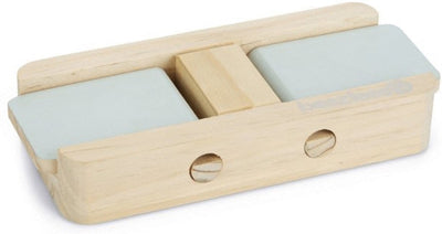 Beeztees dorix - knaagdierspeelgoed - intelligentie speelgoed - knaagdier - konijn - hout - mint - 15 cm