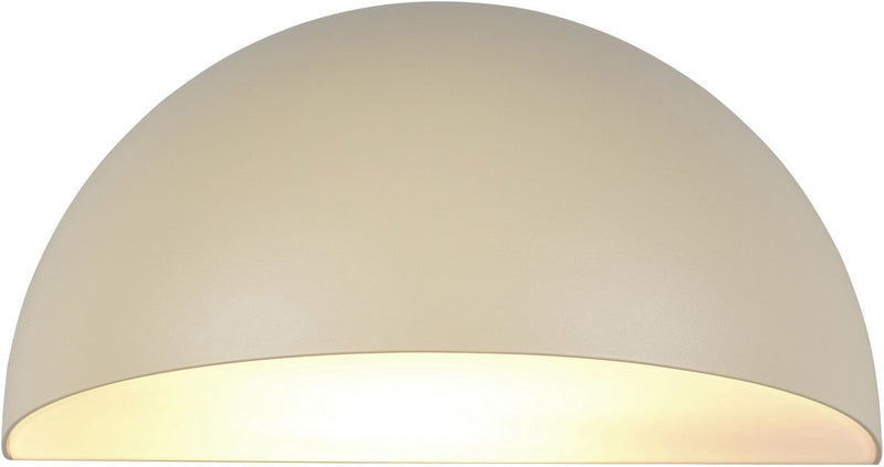 Trio maas - wandlamp - sand - excl. 1x e27 4,9 w - wandmontage - buitenverlichting - ip44
