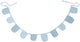 Little dutch slinger met vlaggetjes - blauw- essentials