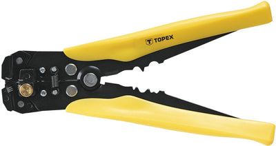 Topex - automatische isolatie striptool - 210 mm - ergonomische handgreep - met aansluitlippen
