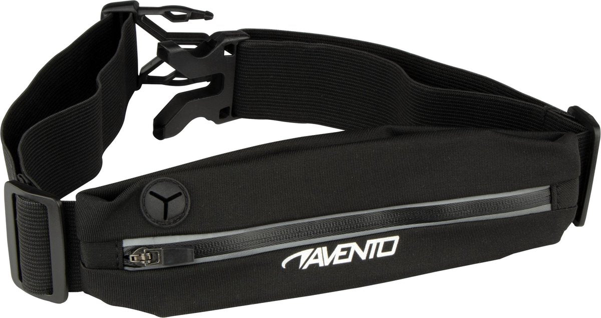 Avento - sportheuptas - running belt - zwart