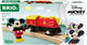 Brio playset micky mouse battery train 3 onderdelen