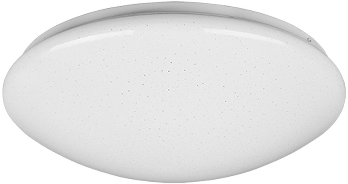 Rl live your light reality lukida - plafondlamp - wit - incl. 1x smd 18 w - afstandsbediening - geintegreerde dimmer - traploos instelbare lichtkleur - nachtlampje - plafondbevestiging - niet geschikt voor externe dimmer - sterlichteffect - geheugenfuncti