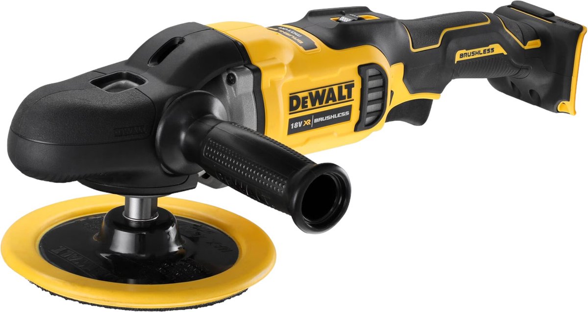 Dewalt dcm849n accu haakse polijstmachine 125-180mm 18v xr basic body
