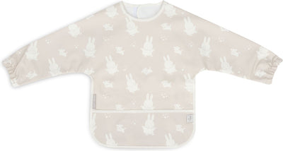 Jollein x nijntje slab waterproof met mouw miffy snuffy - nougat