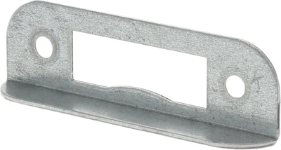 Nemef hoeksluitplaat - afgerond - 80 x 24 x 12 mm (lxbxh b+lip) - staal verzinkt - hp1256