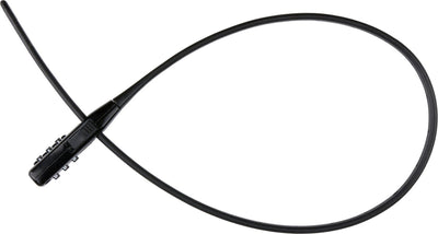 Dunlop fietsslot 53 cm - cijferslot voor fiets, scooter aanhanger en hek - kabelslot compact en lichtgewicht - kettingslot met veilig codesysteem - zwart