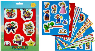 Kids licensing super mario sticker set