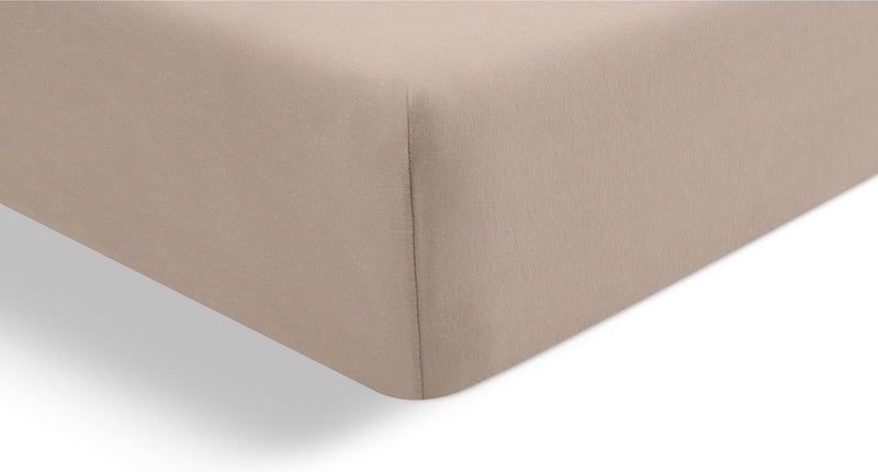 Cinderella hoeslaken - geschikt voor boxspring - jersey - 160x200 cm - tot 25 cm - taupe