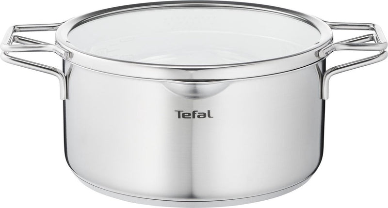 Tefal nordica kookpan - ø 24 cm - inductie - pfas-vrij - keramisch
