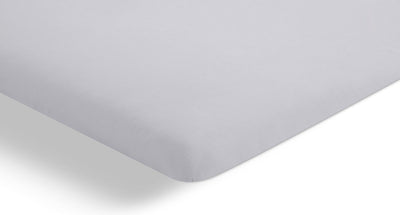 Cinderella - weekend - topper hoeslaken met split - 160x200 cm - tot 15 cm matrashoogte - 100% katoen - lichtgrijs