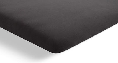 Cinderella hoeslaken - topper - jersey - 180x200 210 cm - tot 15 cm matrashoogte - antraciet