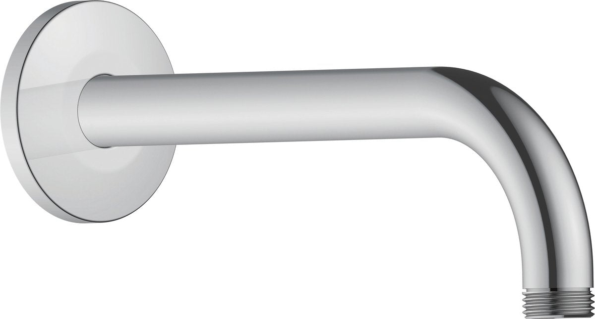 Duravit douchearm 21 cm wandmontage rond metaal chroom hoogglans – regendouche arm universeel 1 2 aansluiting
