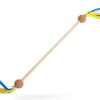 Bs toys twirlstok - majorette stok - baton - houten speelgoed met linten - dansen en bewegen - cadeau kind- vanaf 4 jaar