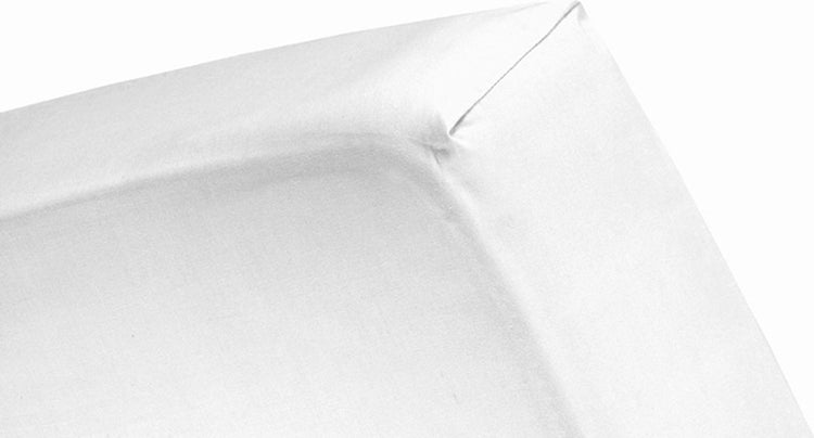 Cinderella hoeslaken - geschikt voor boxspring - jersey - 200x210 220 cm - tot 25 cm - wit