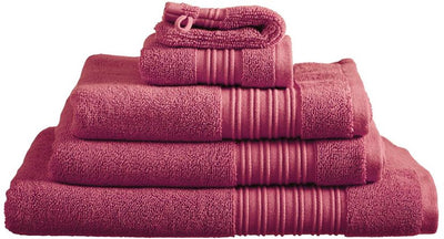 Beddinghouse sheer set van 3 washandjes - rood