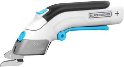 Black+decker - elektrische schaar - 3.6v - wit
