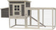 Flamingo kippenhok capri country - bruin - 195 x 75,5 x 103 cm
