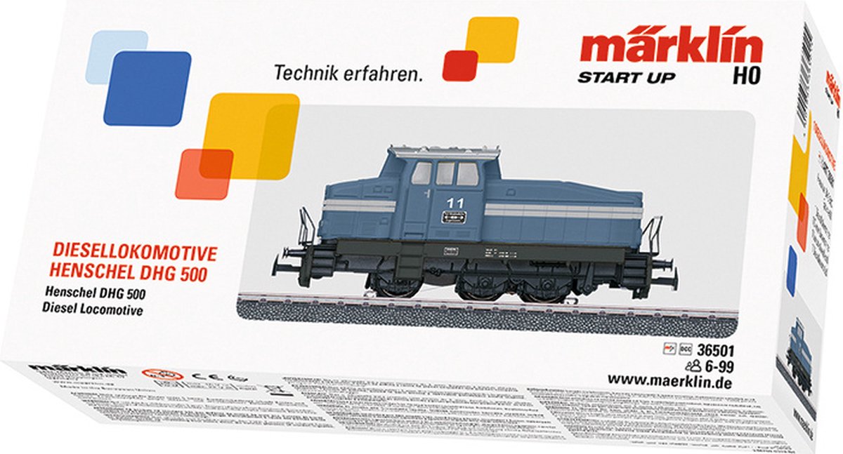 Märklin diesellocomotief dhg 500