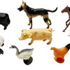 Lobbes speelgoed bv boerderijdieren, 10st.