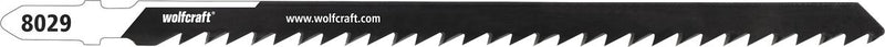 Wolfcraft - pvc decoupeerzaagblad 100mm - hcs-blad met t-schacht – ideaal voor kunststof-, pp pvc-buis - 8029000