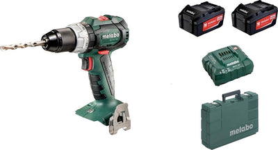 Metabo bs 18 lt bl accu boorschroevendraaier – 18v – brushless – 60 nm – inclusief 2x 4.0 ah accu's, lader en koffer