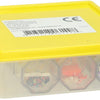 Albatros hengelsport glitter sprinkle stapelbare achthoeken - 12dlg