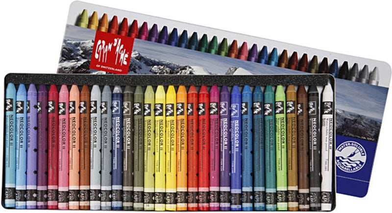 Caran d'ache https: www.cchobby.nl caran-d-ache-neocolor-ii-l-10-cm-dikte-8-5-mm-diverse-kleuren-30-stuk-1-doos