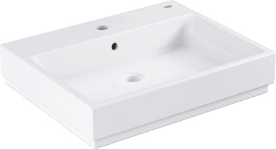 Grohe cube ceramic wastafel - keramiek - 60 x 49 cm - met antibacteriã«le afwerking - wit