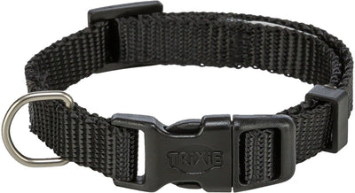 Trixie halsband hond premium zwart