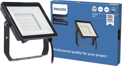 Philips led philips projectline schijnwerper - 50 w - warmwit licht