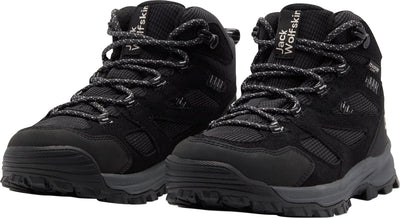 Jack wolfskin vojo tour texapore mid k kinderen wandelschoenen-phantom