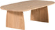 Woood tablo salontafel 110 cm - eiken - transparant - 35x110x59