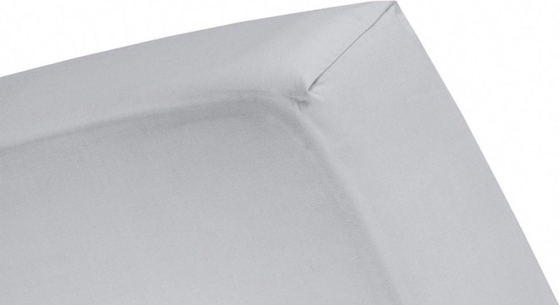 Cinderella - hoeslaken (tot 25 cm) - jersey - 70x200 cm - lichtgrijs