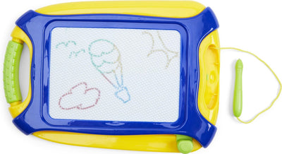 Johntoy kids art magnetisch kleuren tekenbord 26x18 cm