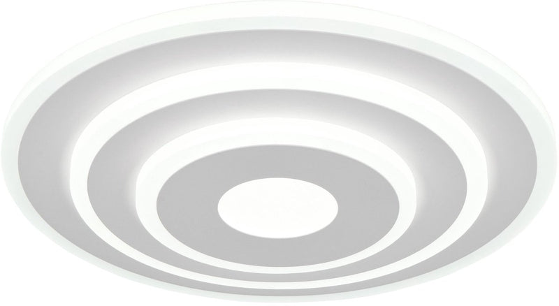 Rl live your light reality goya - plafondlamp - wit mat - incl. 1x smd 35 w - afstandsbediening - geintegreerde dimmer - traploos instelbare lichtkleur - nachtlampje - dimbaar met schakelaar - wand- en plafondmontage - geheugenfunctie