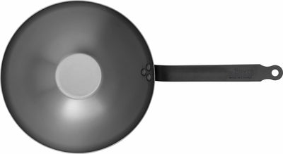 Debuyer de buyer mineral b black wok 28 cm – plaatstaal – pfas-vrij – professionele wokpan – inductie geschikt