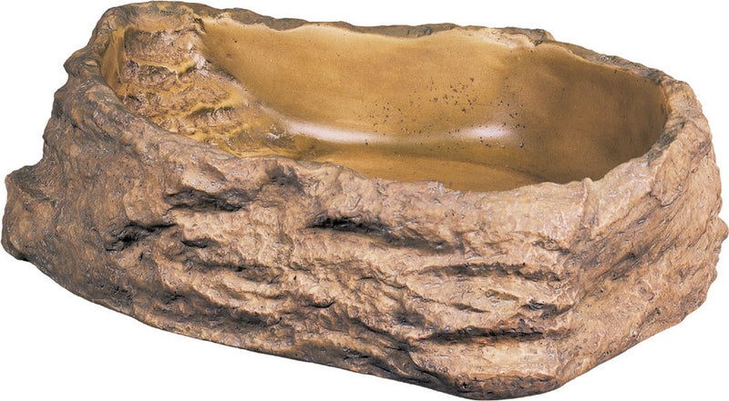 Exo terra - waterschaal - water dish - bruin - l