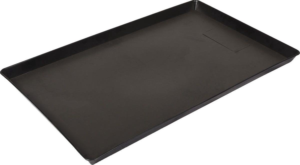 Flamingo vervanglade voor hondenbench – lade ebo, keo, mezo, nyo – xxl 74,5 x 121 x 3 cm – kunststof benchlade zwart